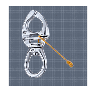 Swivel Eye Snap Shackle 2 Peças De Aço Inoxidável 316 Quick | Frete grátis