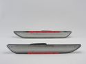 2015 2016 2017 2018 Ford Mustang Clear Lens Red LED Rear Side Marker Lamps 2015 2016 2017 2018 Ford Mustang Clear Lens Red LED Rear Side Marker Lamps