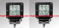 Midnight Sun 24 Watt Cube Style CREE LED Driving Lights (set of 2)