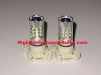 BMW PY24W 5200S CREE 80 Watt White LED Turn Signal Bulbs