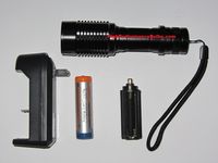CREE XML-T6 LED Flashlight with 3 Light Functions