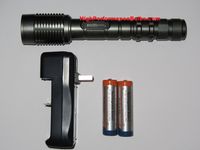 CREE XML-T6 LED Flashlight with 5 Light Functions