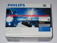 Genuine Philip Ultinon D3S 6000K Flash White 42403WX