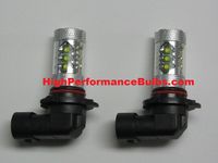 H10 (9140,9145,9155) 80 Watt Super Bright LED Bulbs (2 bulbs)