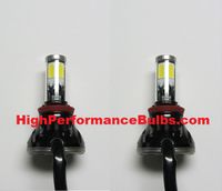H9 Cree LED Headlight Kit 4000 Lumen 4 LED Design