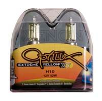 Hella Optilux Extreme Yellow H10 Twin Pack Part # H71071112