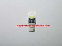 HPX 194 (Also fits 168 and 2825) White LED bulb with 1 Watt High Output LED (single bulb) Part # 194HO1W 