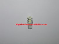 HPX 194 (Also fits 168 and 2825) White LED bulb with 12 Small High Output LEDs (single bulb) Part # 194HO12
