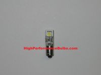 HPX  64132 (BAX9S base) White LED bulb (Canbus error correcting) with 2 High Output LEDs (single bulb) Part # BAX9SW2C