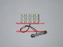 HPX White LED Festoon Panel bulb with 12 High Output LEDs (fits all festoon sizes) Part # 12LEDFP HPX White LED Festoon Panel bulb with 12 High Output LEDs (fits all festoon sizes) Part # 12LEDFP