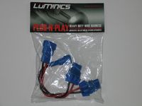 Luminics Plug and Play 9006 and 9006XS Wire Harnesses Part # LH-9006