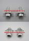 NEW!!! 160 Watt LED Angel Eyes for 2009 - 2012 BMW 3 Series E90 LCI Sedan or E91 LCI Wagon with Halogen Headlights