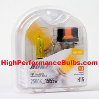 Nokya Hyper Yellow H15 Stage 1 (2 bulbs) NOK7685 H15 