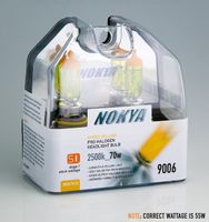 Nokya Stage 1 Hyper Yellow 9006 (HB4) Twin Pack Part # NOK7610