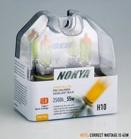 Nokya Stage 1 Hyper Yellow H10 (9145) Twin Pack Part # NOK7626