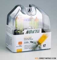 Nokya Stage 1 Hyper Yellow H7 Twin Pack Part # NOK7616