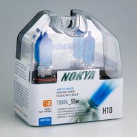 Nokya Stage 2 Arctic White H10 (9145) Twin Pack Part # NOK7226