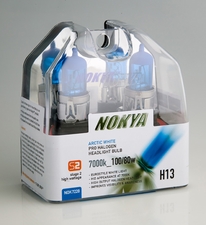 Nokya Stage 2 Arctic White H13 (9008) Twin Pack Part # NOK7228