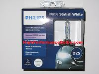 Philips D2S BlueVision Ultra Stylish White 6000K HID Bulbs
