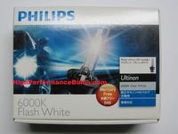 Philips Ultinon D4S 6000K Flash White HID bulbs 42402WXX2