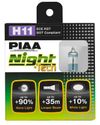 PIAA H11 Night Tech Twin Pack Part # 10711 PIAA H11 Night Tech Twin Pack Part # 10711