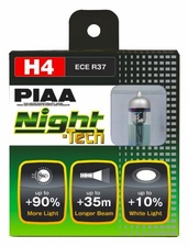 PIAA H4 Night Tech Twin Pack Part # 10704