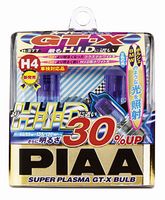 PIAA Super Plasma GT-X H4 Twin Pack Bulbs Part # 15962