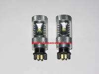 PW24W 6000K White LED Bulb Set (2 Bulbs)