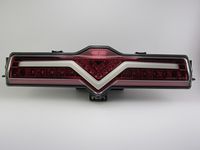 Scion FR-S LED Rear Bumper Reverse 4th Brake Fog Light Lamp Clear/Red FRS