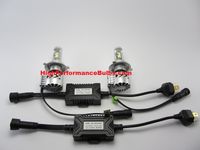 Super High Output H4 LED Headlight Bulb kit (6000 Lumen output per bulb)