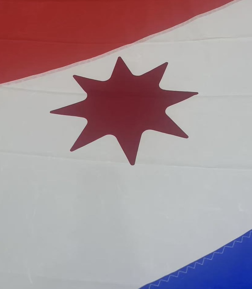 Intensity Sails Adjustable Loop-On Red, White & Blue Sunfish Sail