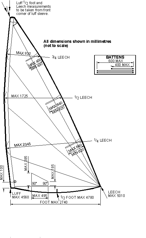 Practice Sail for Laser Radial Sailboats (ILCA 6)