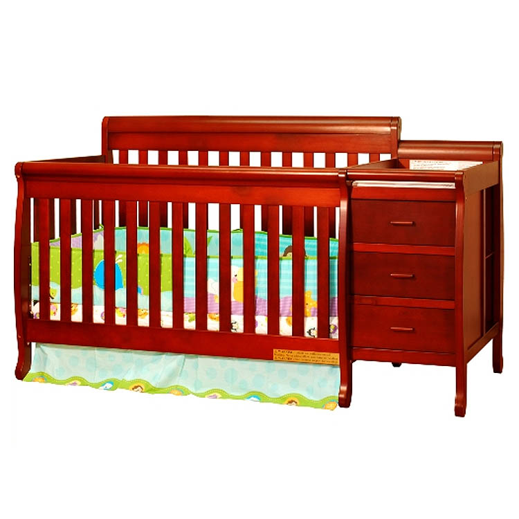 AFG Athena Kimberly in Convertible Crib and Changer Combo in