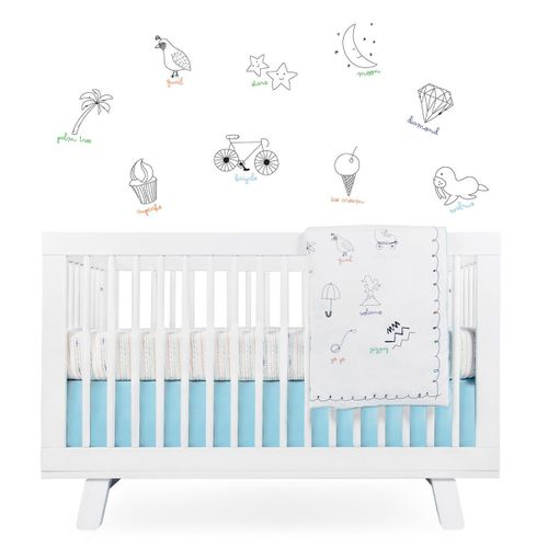 Babyletto Alphabets Crib Bedding Collection FREE SHIPPING