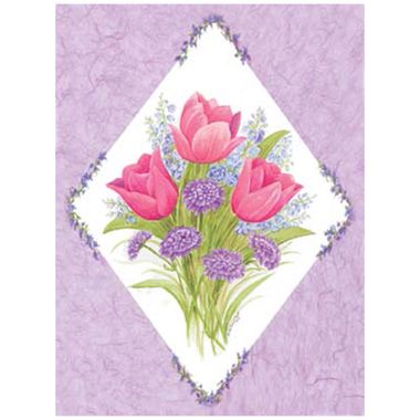 Art 4 Kids Tulip Bouquet Wall Art