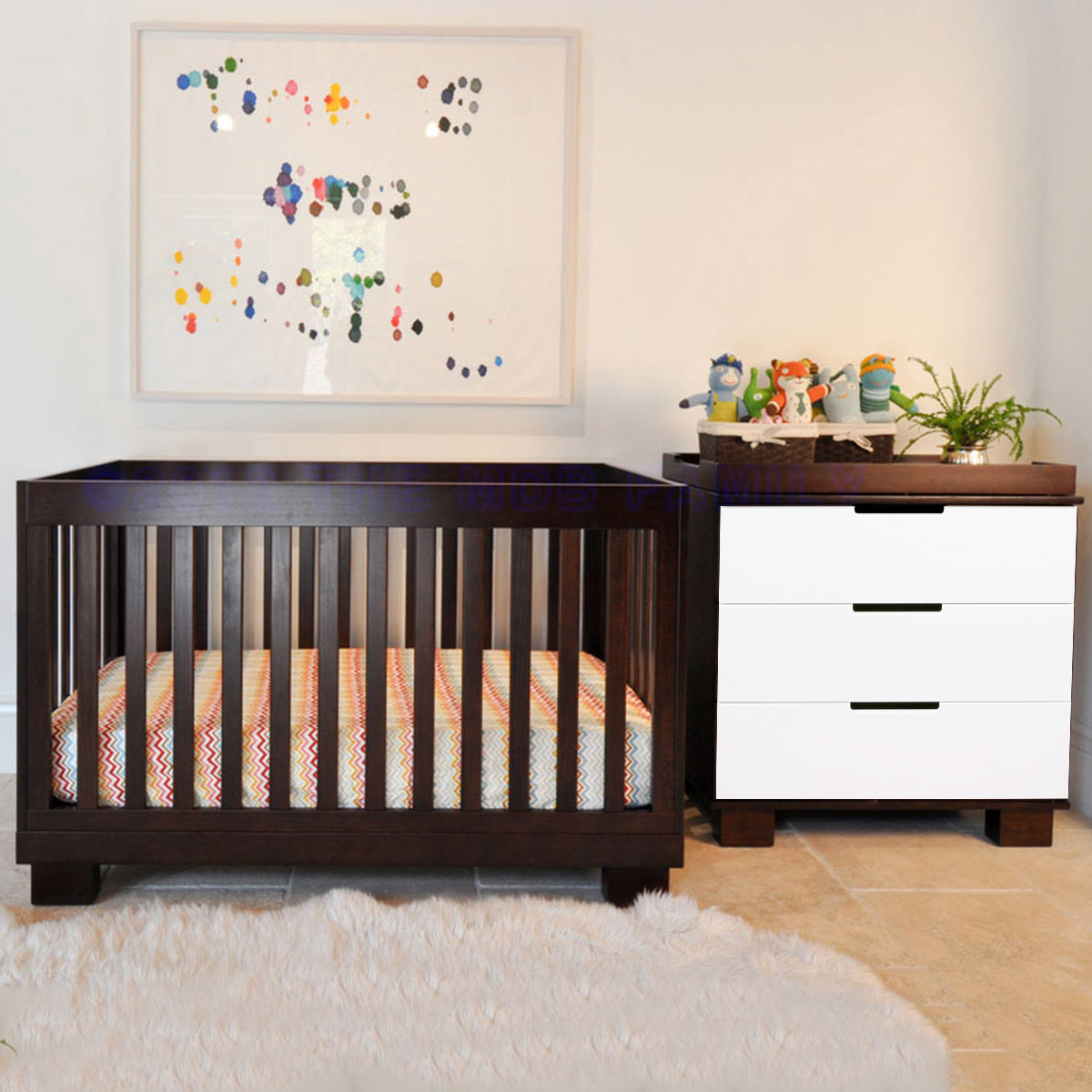 babyletto black dresser Hudson 6 Drawer Double Dresser Babyletto Washed Natural/White