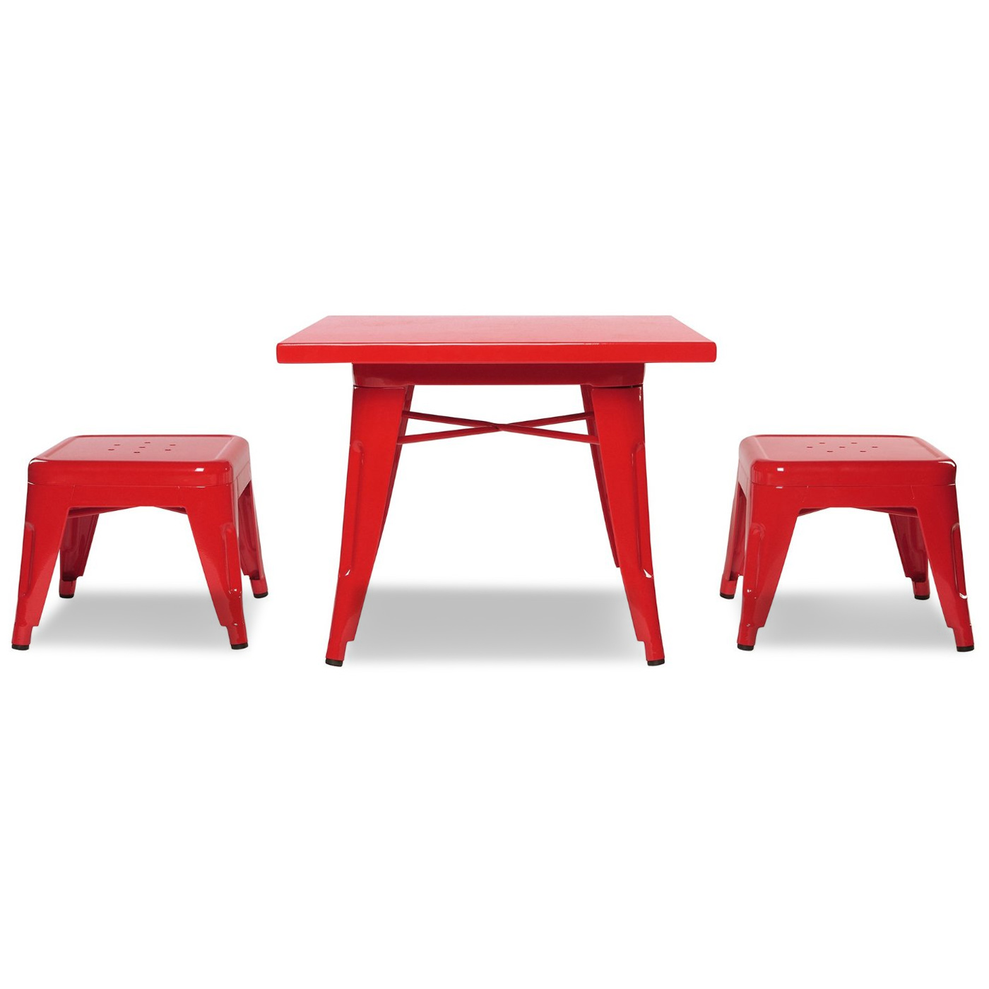 Babyletto Lemonade Table & 2 Stools in Strawberry FREE SHIPPING