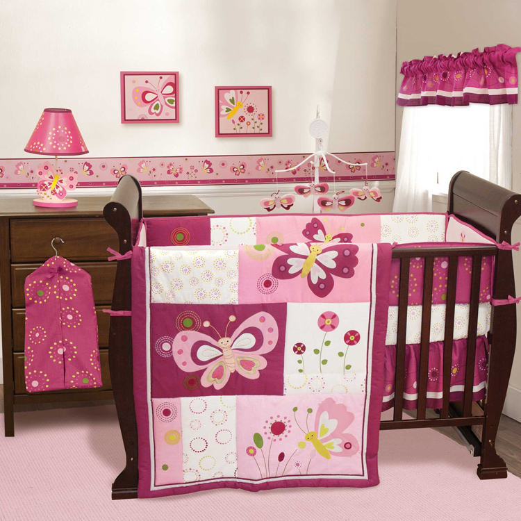 Bedtime Originals Pink Butterfly BeddingSimply Baby Furniture