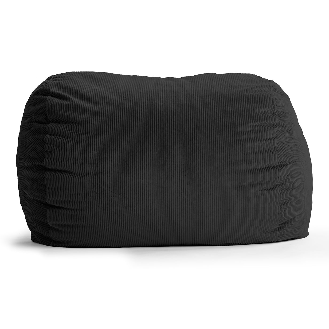 Comfort Research Big Joe Fuf XXL Foam Filled Chair in Black Wide