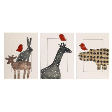 Cottontale Designs Animal Stackers Wall Art