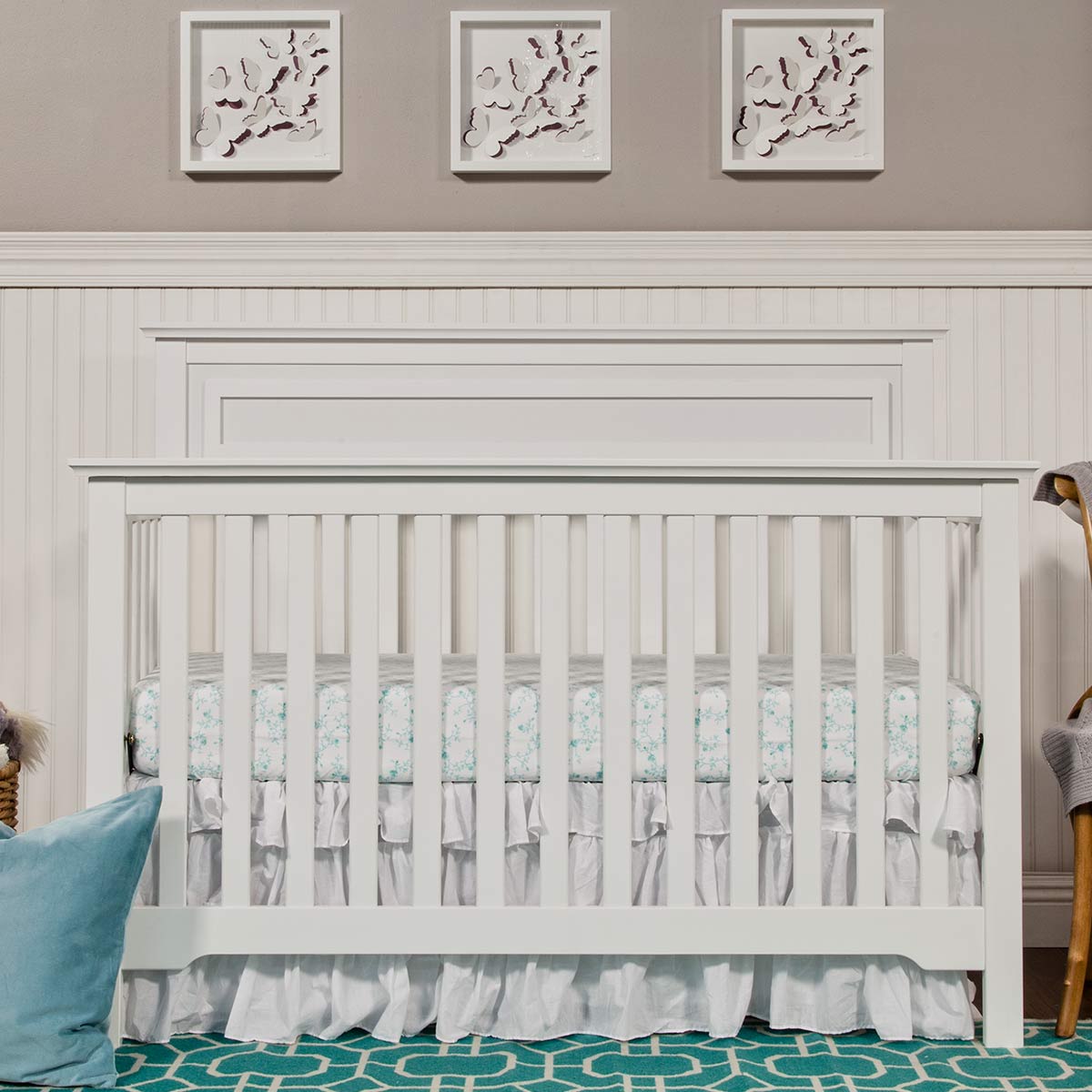 DaVinci Autumn 4in1 Convertible Crib in White FREE SHIPPING