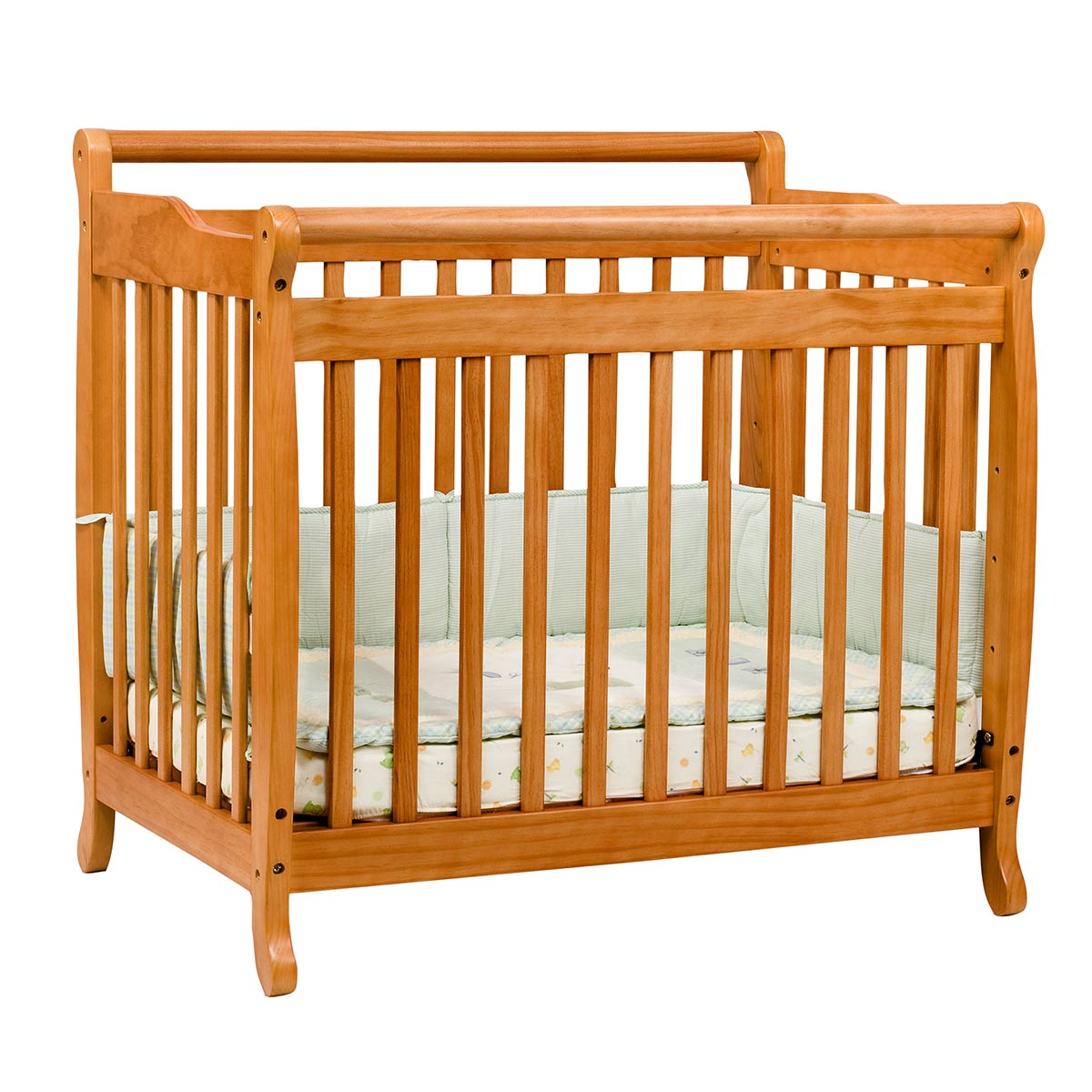 DaVinci Emily Mini in Convertible Crib in Honey Oak M4798O - Main Image