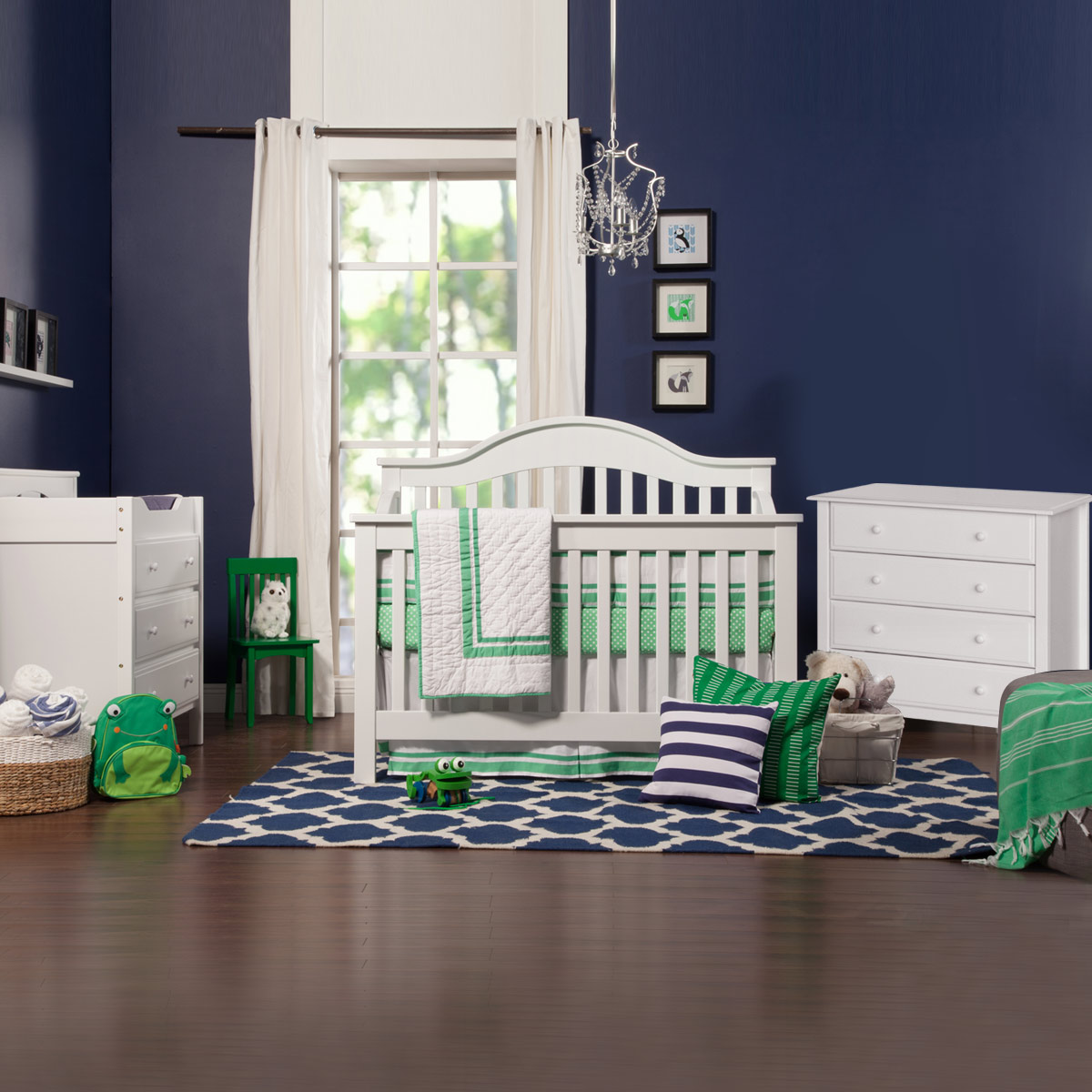 Davinci Jayden 3 Piece Nursery Set 4 in 1 Convertible Crib with