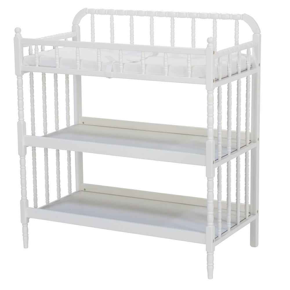 DaVinci Jenny Lind Changing Table in Fog Grey Finish in Fog Grey FREE