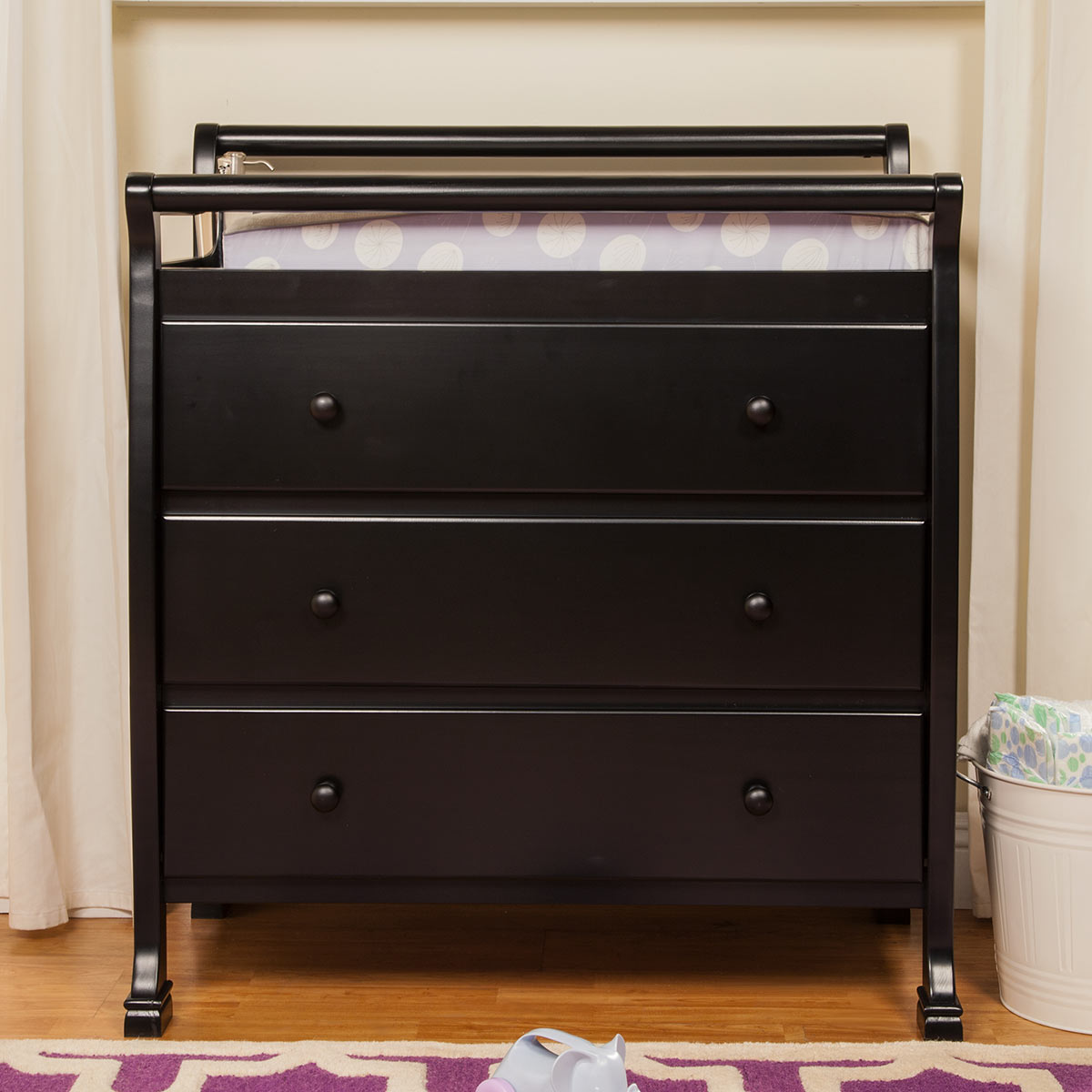 DaVinci Kalani 3 Drawer Changer in Ebony FREE SHIPPING