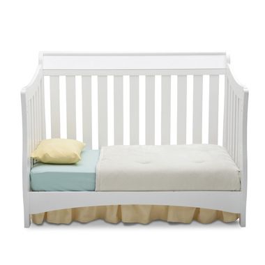 Delta Children Bentley 'S' Series 4-in-1 Crib in White FREE SHIPPING