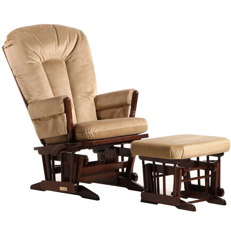 Dutailier Coffee 2 Post Glider-Multiposition, Recline and Ottoman