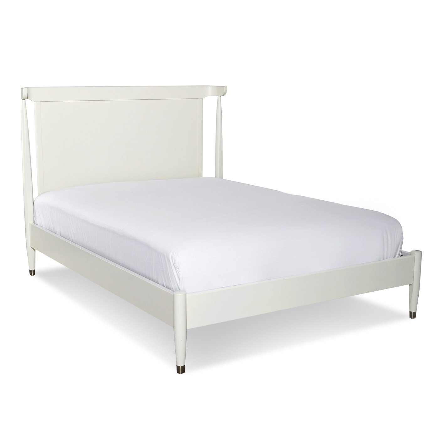 DwellStudio MidCentury Full Bed in White FREE SHIPPING 749.00