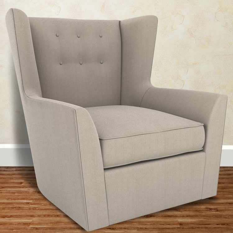 DwellStudio Myles Glider in Linen Natural FREE SHIPPING