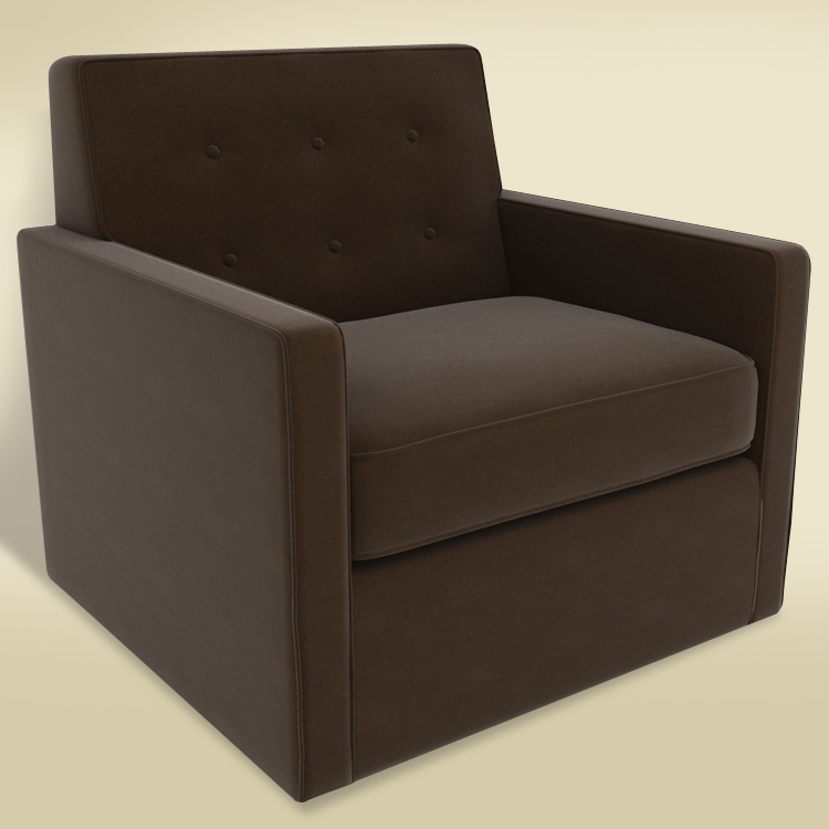 DwellStudio Thompson Glider in Dorosuede Sable FREE SHIPPING